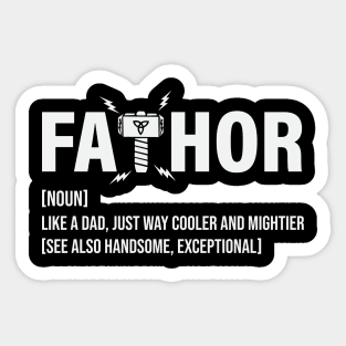 FATHOR Sticker